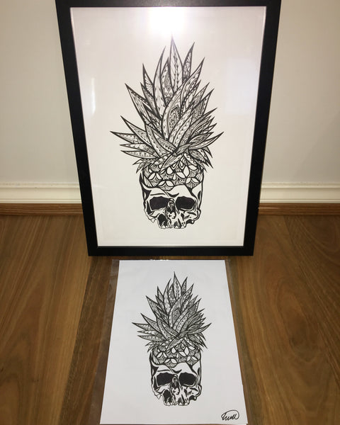 Pineapple Skull