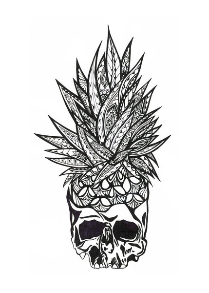 Pineapple Skull